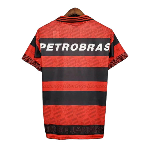 Camisa Flamengo Retrô 1995 Vermelha e Preta - Umbro