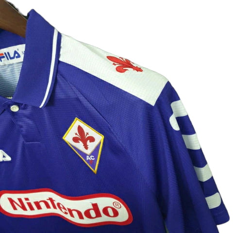 Camisa Retrô Fiorentina I Fila 1998/99 Masculino Roxo