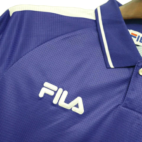 Camisa Retrô Fiorentina I Home Fila 1998/99 Masculino Roxo