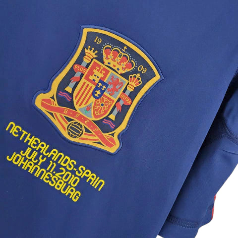 Camisa Espanha Retrô 2010 Azul - Adidas