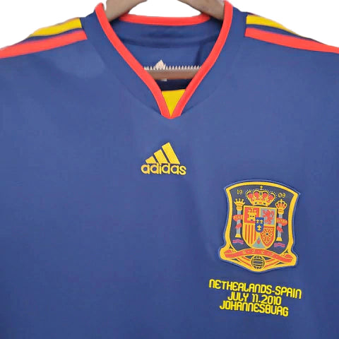 Camisa Espanha Retrô 2010 Azul - Adidas