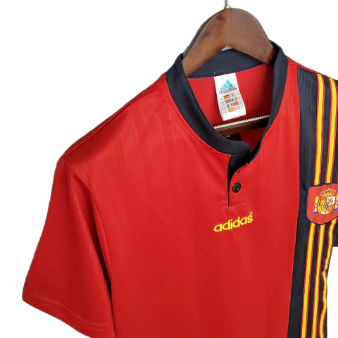 Camisa Espanha Retrô 1996 Vermelha - Adidas