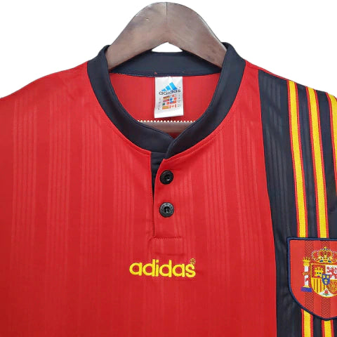 Camisa Espanha Retrô 1996 Vermelha - Adidas