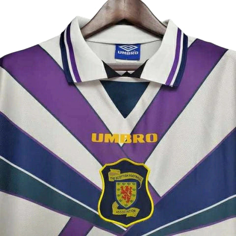 Camisa Escócia Retrô 1994/1996 Branca - Umbro
