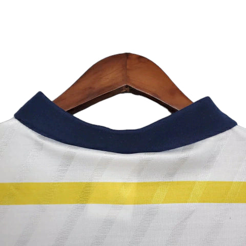 Camisa Escócia Retrô 1988/1991 Branca e Amarela - Umbro