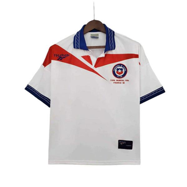 Camisa Chile Retrô 1998 Branca - Reebok