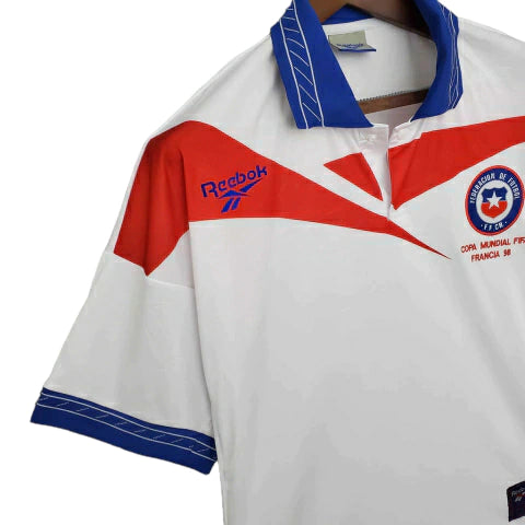 Camisa Chile Retrô 1998 Branca - Reebok