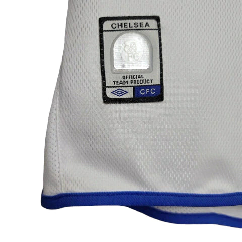 Camisa Retrô Chelsea Umbro 2003/05 Masculino Azul e Branca