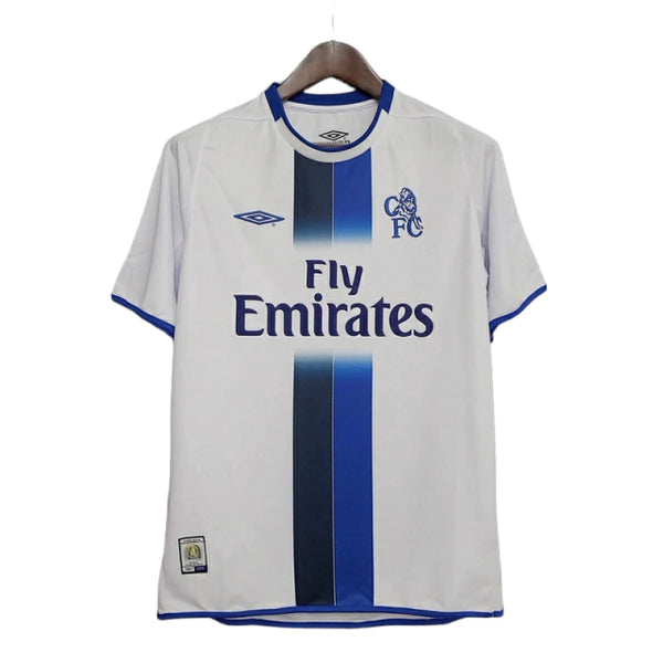 Camisa Retrô Chelsea Umbro 2003/05 Masculino Azul e Branca