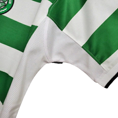Camisa Celtic Retrô 2001/2003 Verde e Branca - Umbro