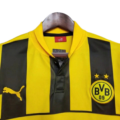 Camisa Borussia Dortmund Retrô 12/13 - Puma - Amarela e Preta