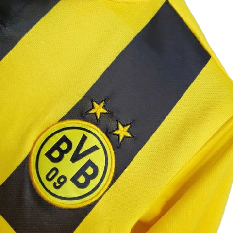 Camisa Borussia Dortmund Retrô 12/13 - Puma - Amarela e Preta