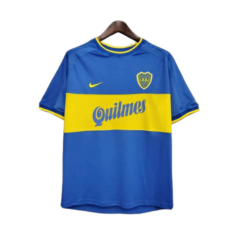 Camisa Boca Juniors Retrô 99/00 - Nike - Azul e Amarela
