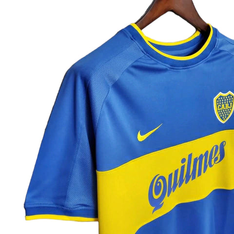 Camisa Boca Juniors Retrô 99/00 - Nike - Azul e Amarela