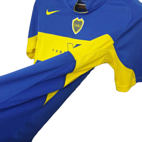 Camisa Boca Juniors Retrô 2005 Azul e Amarela - Nike