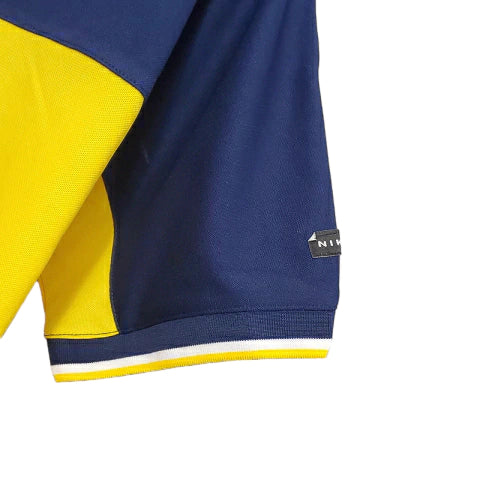 Camisa Boca Juniors Retrô 1999 Azul e Amarela - Nike