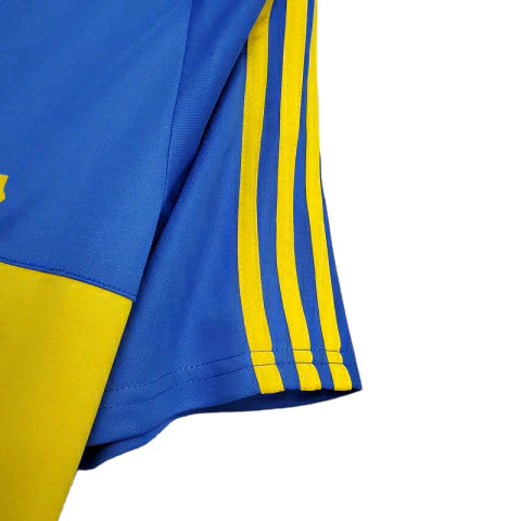 Camisa Boca Juniors Retrô 1981 Azul e Amarela - Adidas