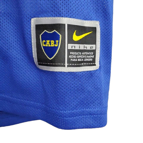Camisa Boca Juniors Retrô 03/04 - Nike - Azul e Amarela