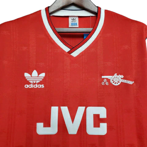 Camisa Arsenal Retrô 1988/1989 Vermelha- Adidas