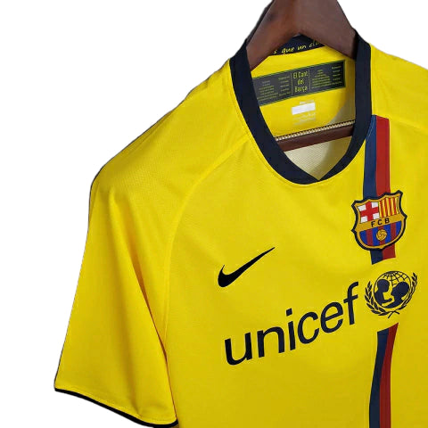 Camisa Barcelona Retrô 2008/2009 Amarela - Nike