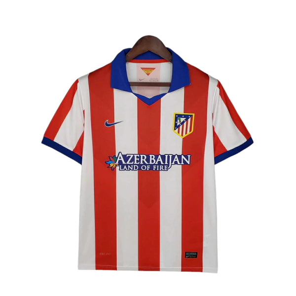 Camisa Atlético de Madrid Retrô 2014/2015 Branca e Vermelha - Nike