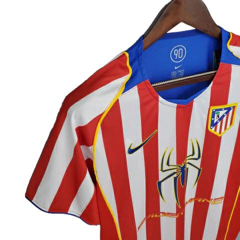 Camisa Atlético de Madrid Retrô 2004/2005 Vermelha e Branca - Nike