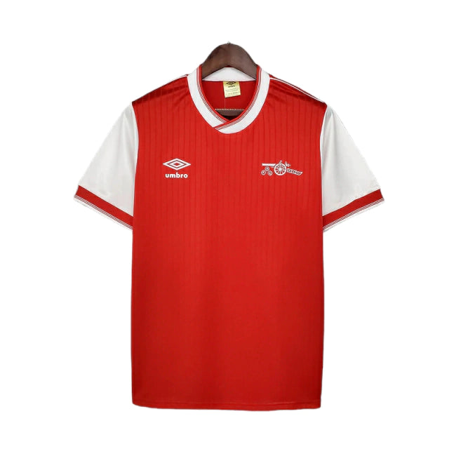 Camisa Arsenal Retrô 1983/1986 Vermelha e Branca - Umbro