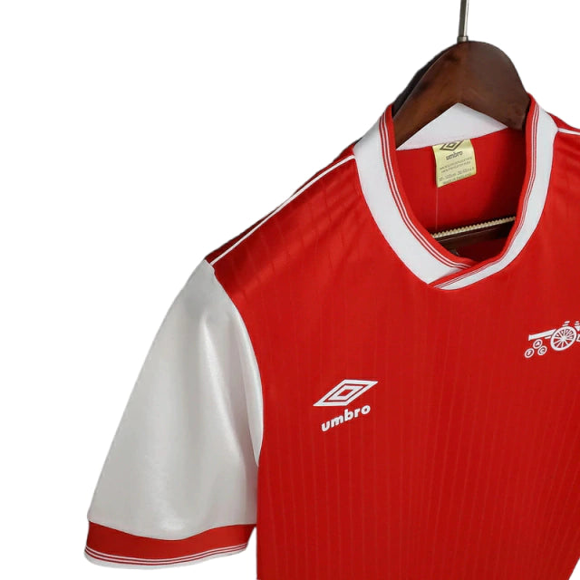 Camisa Arsenal Retrô 1983/1986 Vermelha e Branca - Umbro