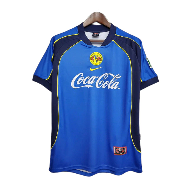 Camisa América-MEX Retrô 2001-2002 Azul - Nike