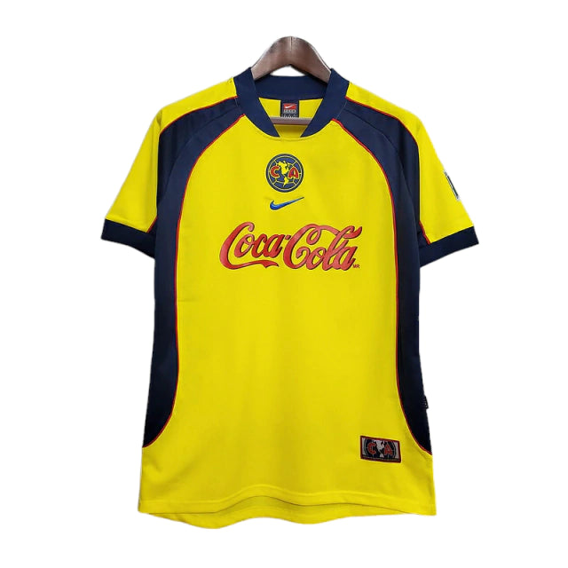 Camisa América-MEX Retrô 2001-2002 Amarela - Nike