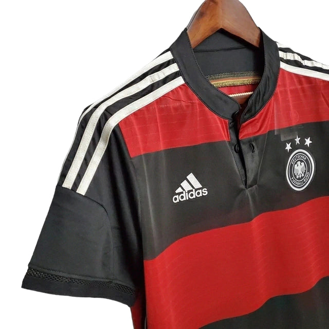 Camisa Alemanha Retrô 2014 - Adidas - Preto e Vermelha