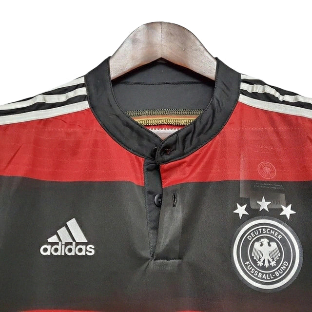 Camisa Alemanha Retrô 2014 - Adidas - Preto e Vermelha