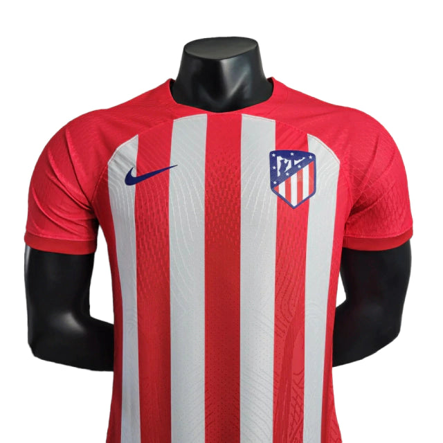 Camisa Atlético de Madrid I 23/24 Jogador Nike Masculina - Vermelho