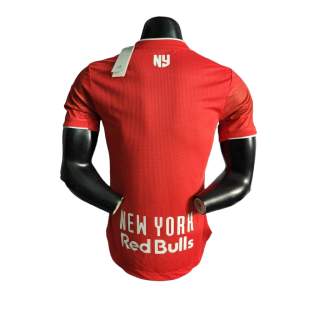 Camisa New York Red Bull Home 22/23 Jogador Adidas Masculina - Vermelha