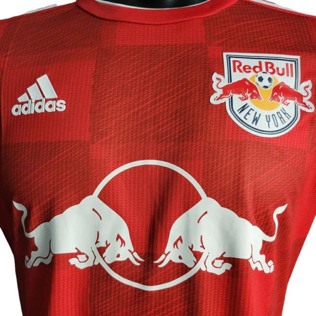 Camisa New York Red Bull Home 22/23 Jogador Adidas Masculina - Vermelha
