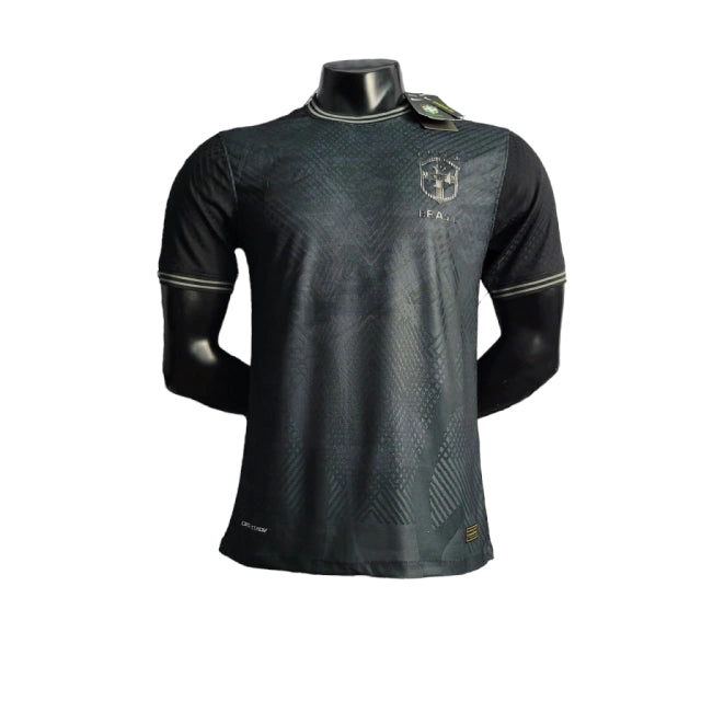 Camisa Seleção Brasileira Black Edição Especial Jogador 22/23 Torcedor Nike Masculina - Preta