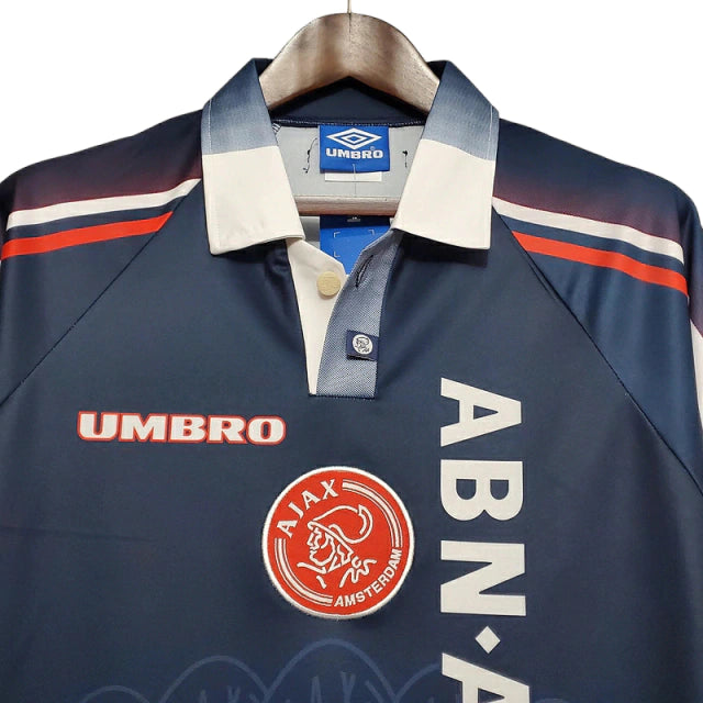 Camisa Ajax Retrô 1997/1998 Azul - Umbro