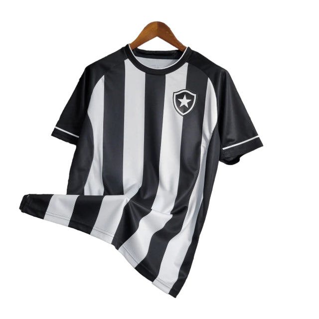 Camisa Botafogo I 22/23 Torcedor Masculina - Preta e branca