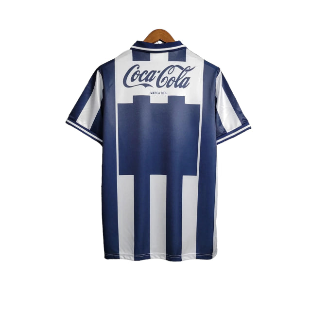 Camisa Botafogo I Retrô 1994 Torcedor Masculino - Preta e branca com Patrocínio da Coca Cola