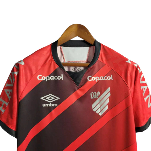 Camisa Atlético Paranaense I 20/21 Torcedor Masculina - Vermelha e preta