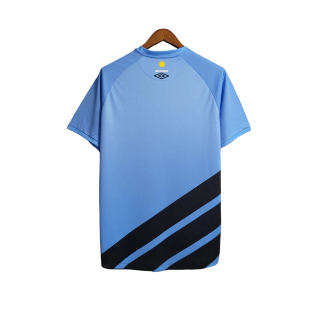 Camisa Atlético Paranaense II 23/24 Torcedor Masculina - Azul com preto