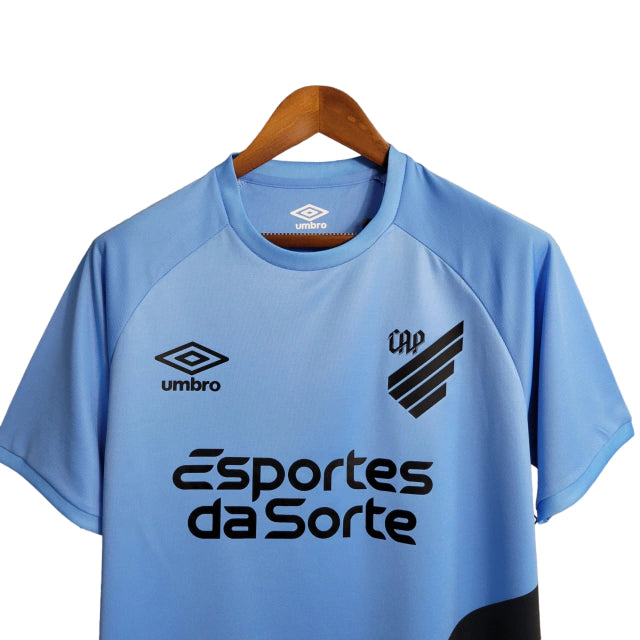 Camisa Atlético Paranaense II 23/24 Torcedor Masculina - Azul com preto