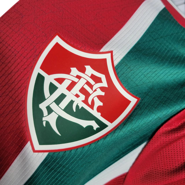 Camisa Fluminense I 23/24 Jogador Masculina - Tricolor