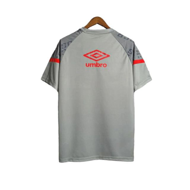 Camiseta Sport Treino II 22/23 - Torcedor Umbro Masculina - Cinza com detalhes em vermelho