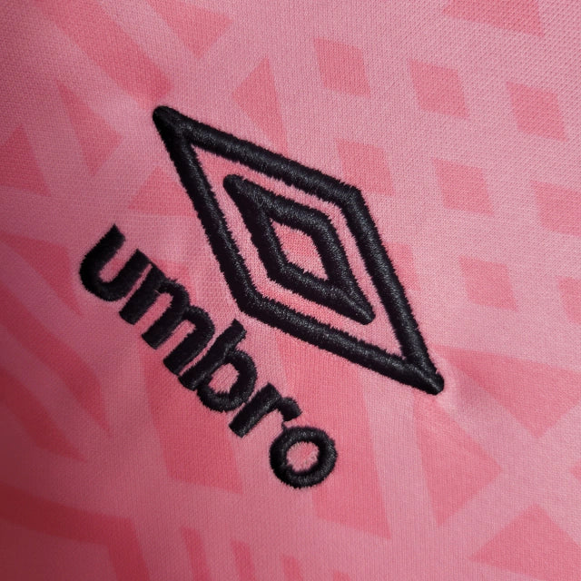 Camisa Sport Recife Edição Rosa 22/23 Torcedor Umbro Feminina- Rosa com detalhes em preto e vermelho