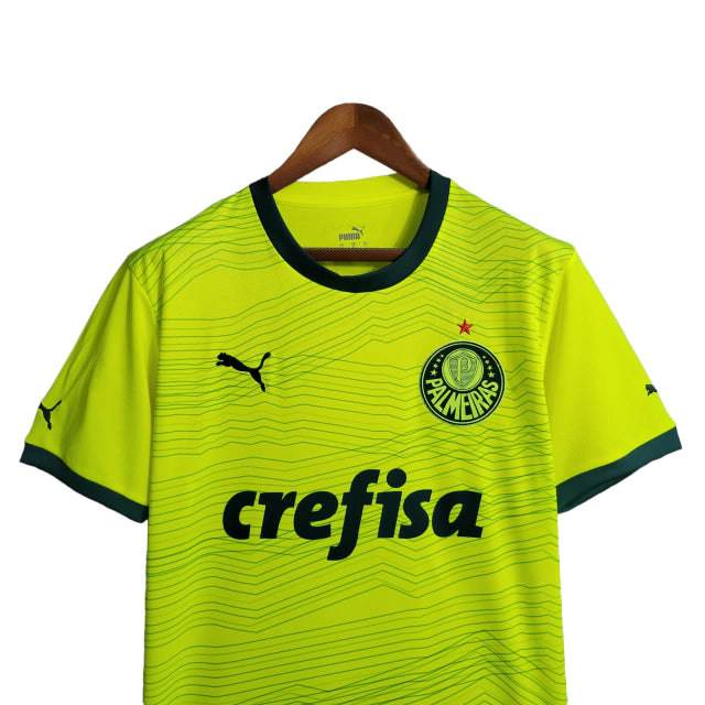 Camisa Palmeiras II 23/24 Puma Torcedor Masculino - Verde Limão