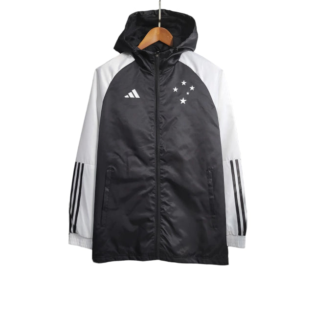 Jaqueta Corta-Vento 23/24 Masculino Adidas - Preto e branco