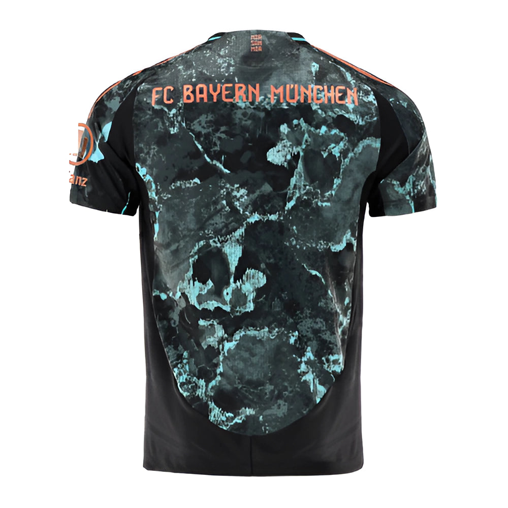 Camisa Bayern de Munique II Away Adidas Torcedor 2024/25 Masculino Preto