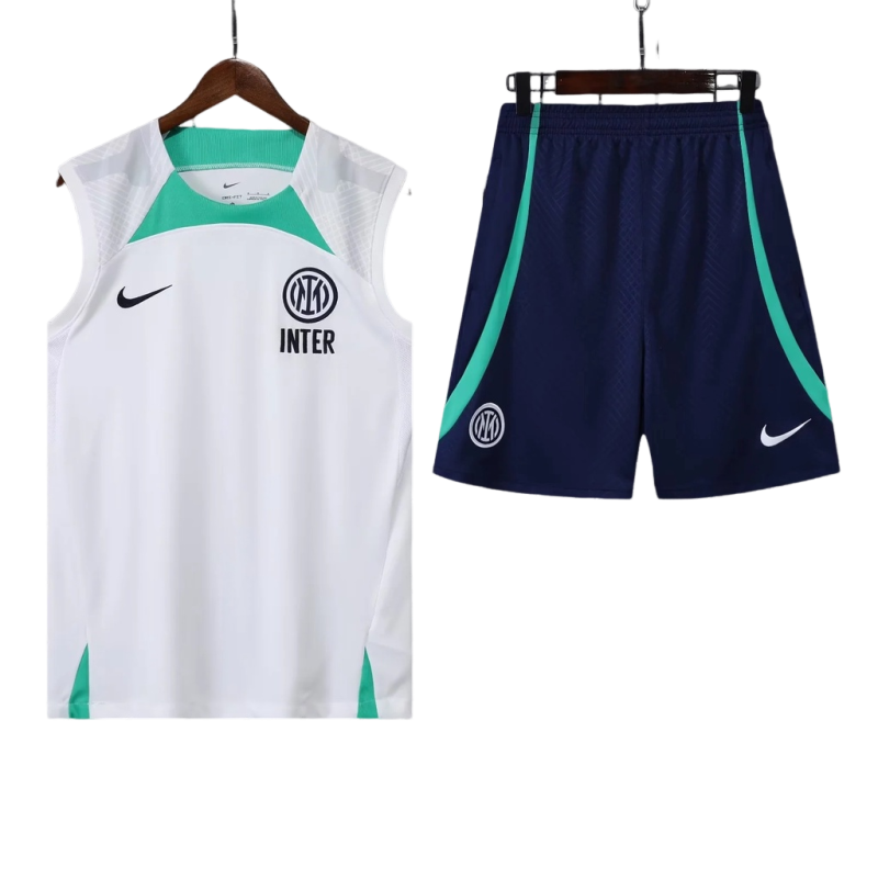 Conjunto Regata Inter de Milão Training 2022/23 Nike - Branco
