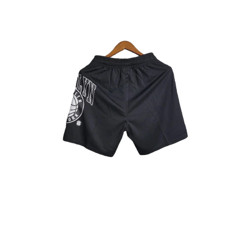 Short NBA Brooklyn 23/24 Masculino - Preto